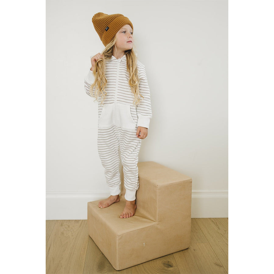 Max Beanie - Brown-HATS & SCARVES-Olive + Scout-Joannas Cuties