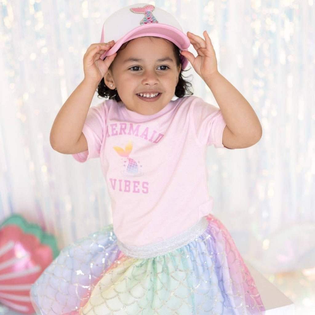 Mermaid Tail Patch Trucker Hat