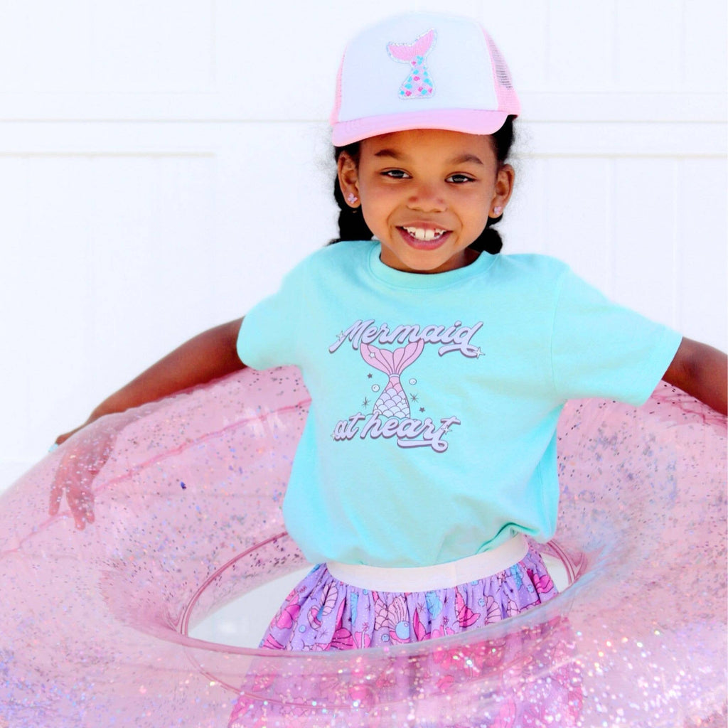 Mermaid Tail Patch Trucker Hat