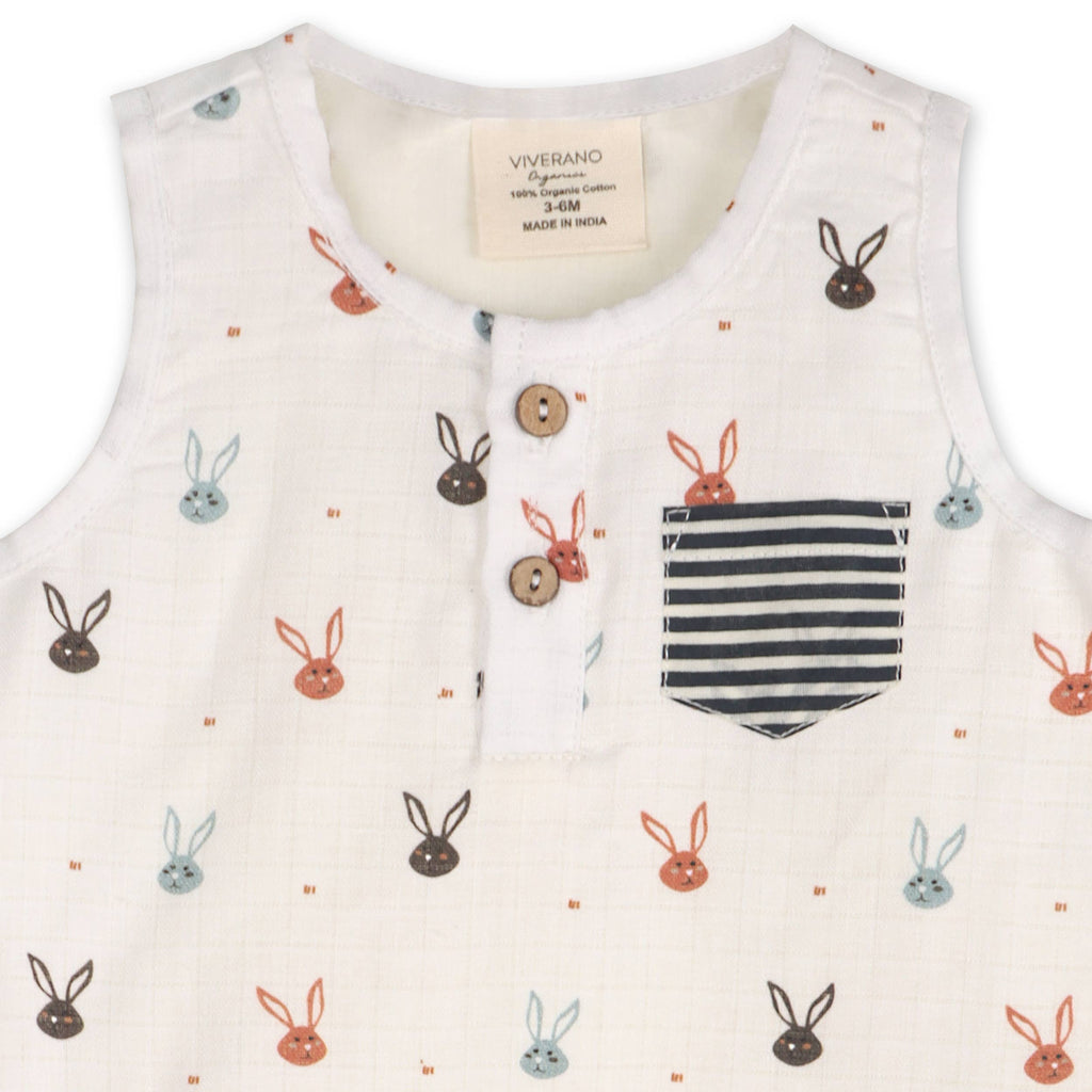 Mini Bunnies Short Baby Romper
