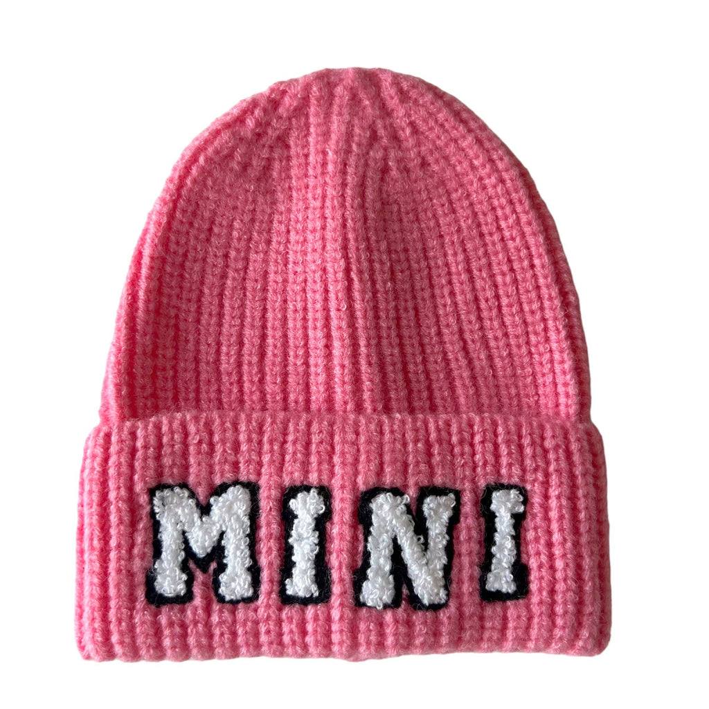 Mini Knit Hat, Bubblegum