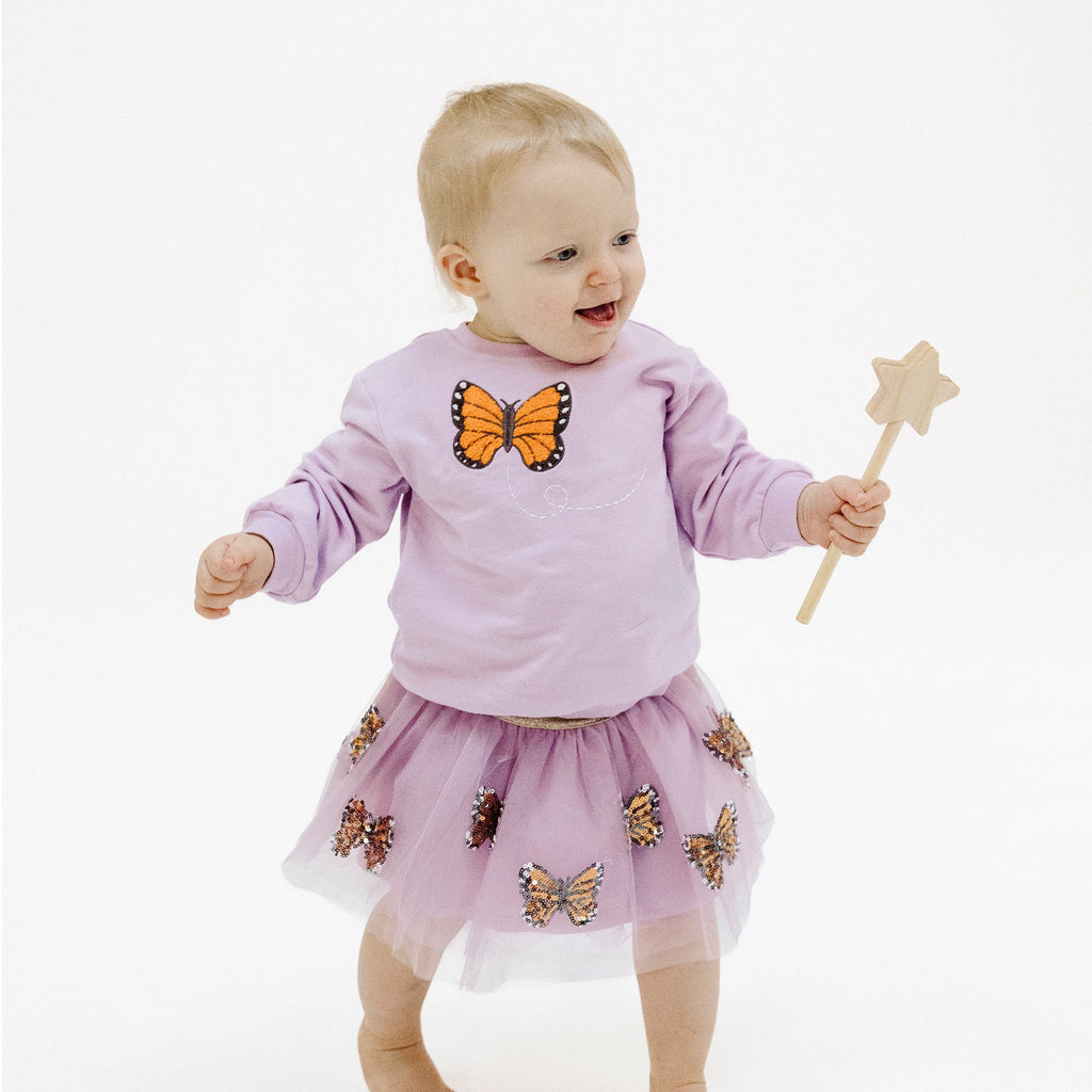 Monarch Butterflies And Milkweed Tutu Skirt