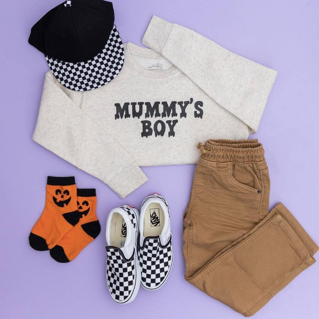 Mummy's Boy Halloween Sweatshirt