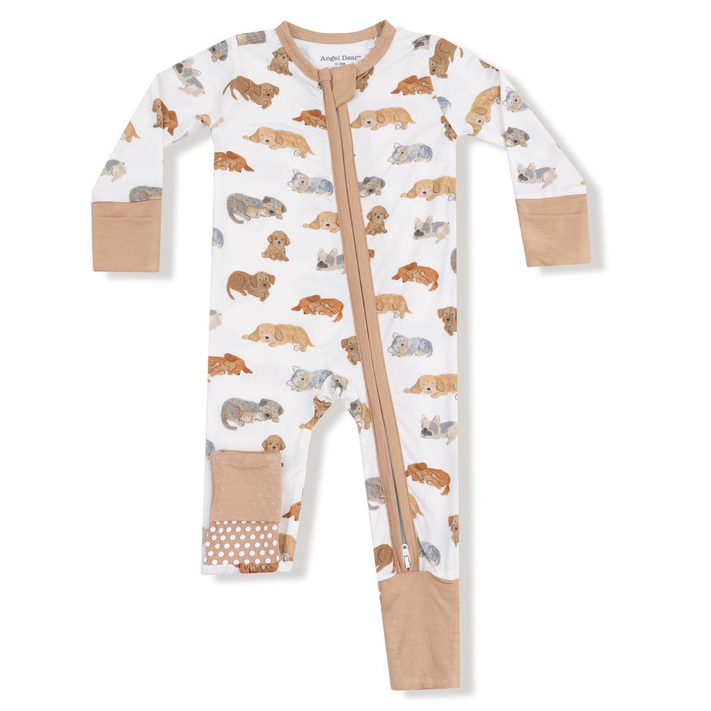 Napping Puppies - Convertible Romper
