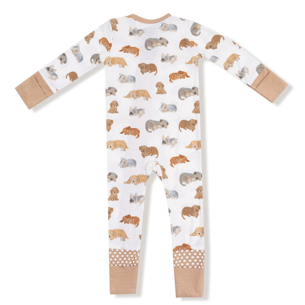Napping Puppies - Convertible Romper