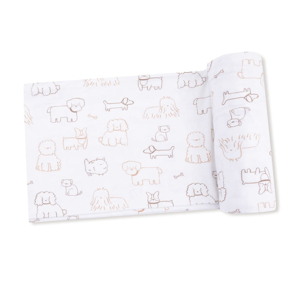 Neutral Pups - Swaddle Blanket