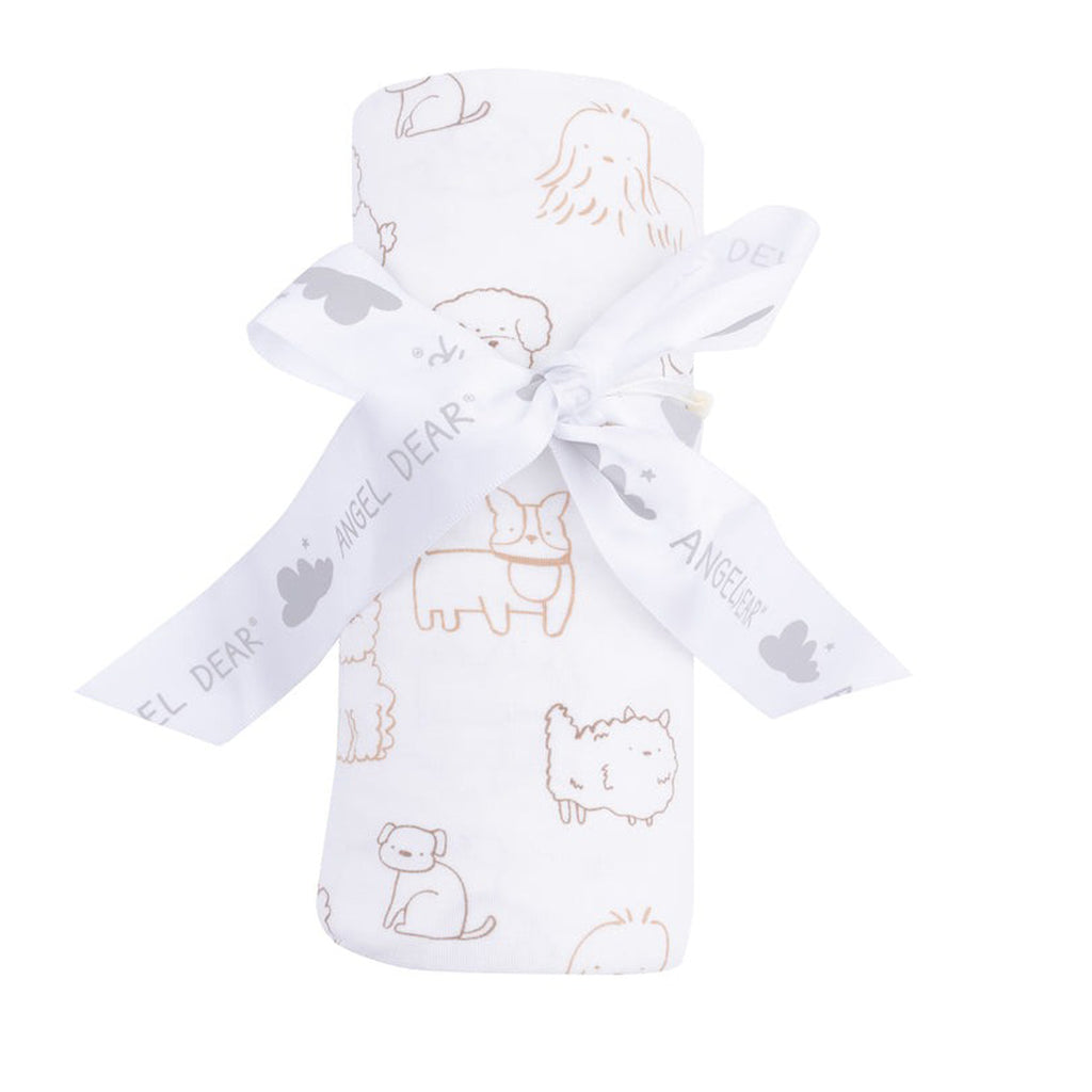 Neutral Pups - Swaddle Blanket