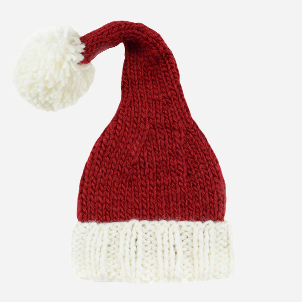 Nicholas Santa Hat | Hand Knit Kids & Baby Christmas Holiday