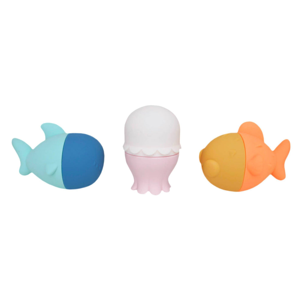 Oceana Squirtie Bath Toy Set-TOYS-Copper Pearl-Joannas Cuties