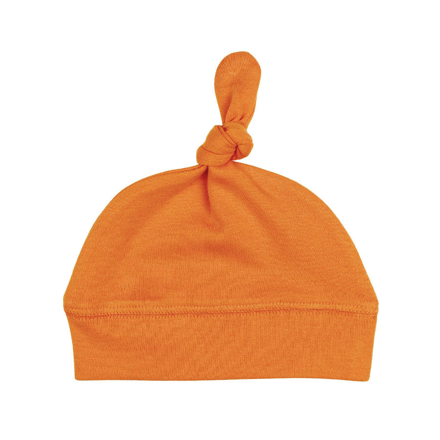 Organic Banded Top-Knot Hat In Butternut-HATS & SCARVES-L'ovedbaby-Joannas Cuties