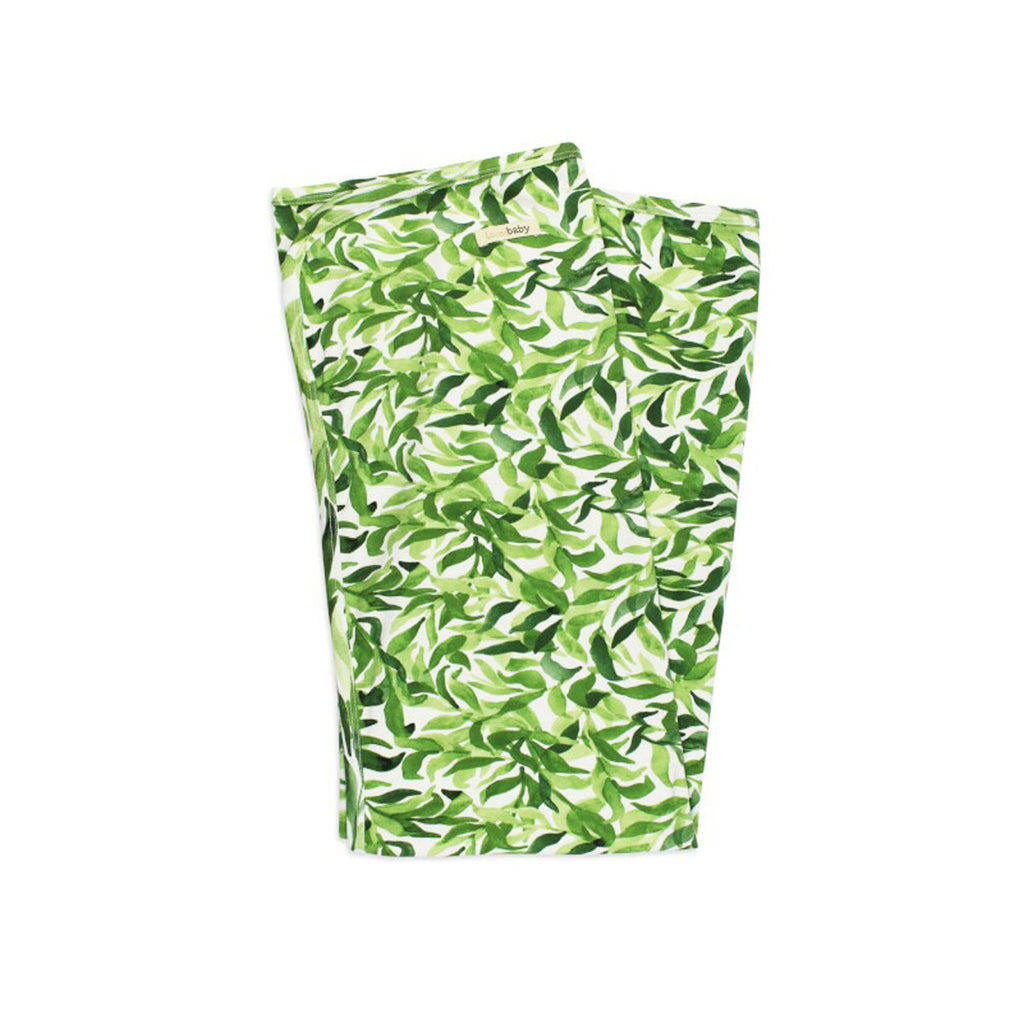 Organic Blanket In Kelp-SWADDLES & BLANKETS-L'ovedbaby-Joannas Cuties