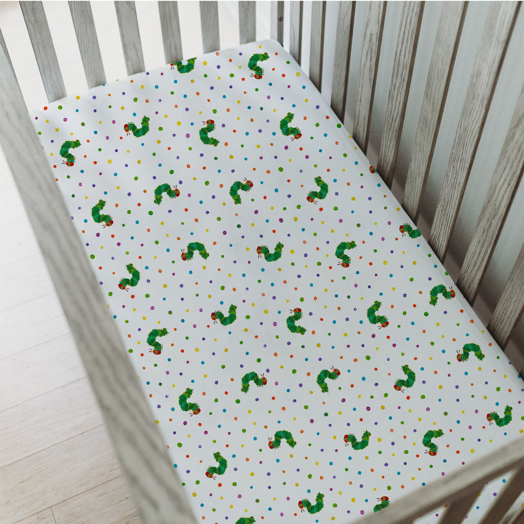 Organic Crib Sheet 2-Pack In Watch Me Grow (BOX SET)-CRIB SHEETS-L'ovedbaby-Joannas Cuties