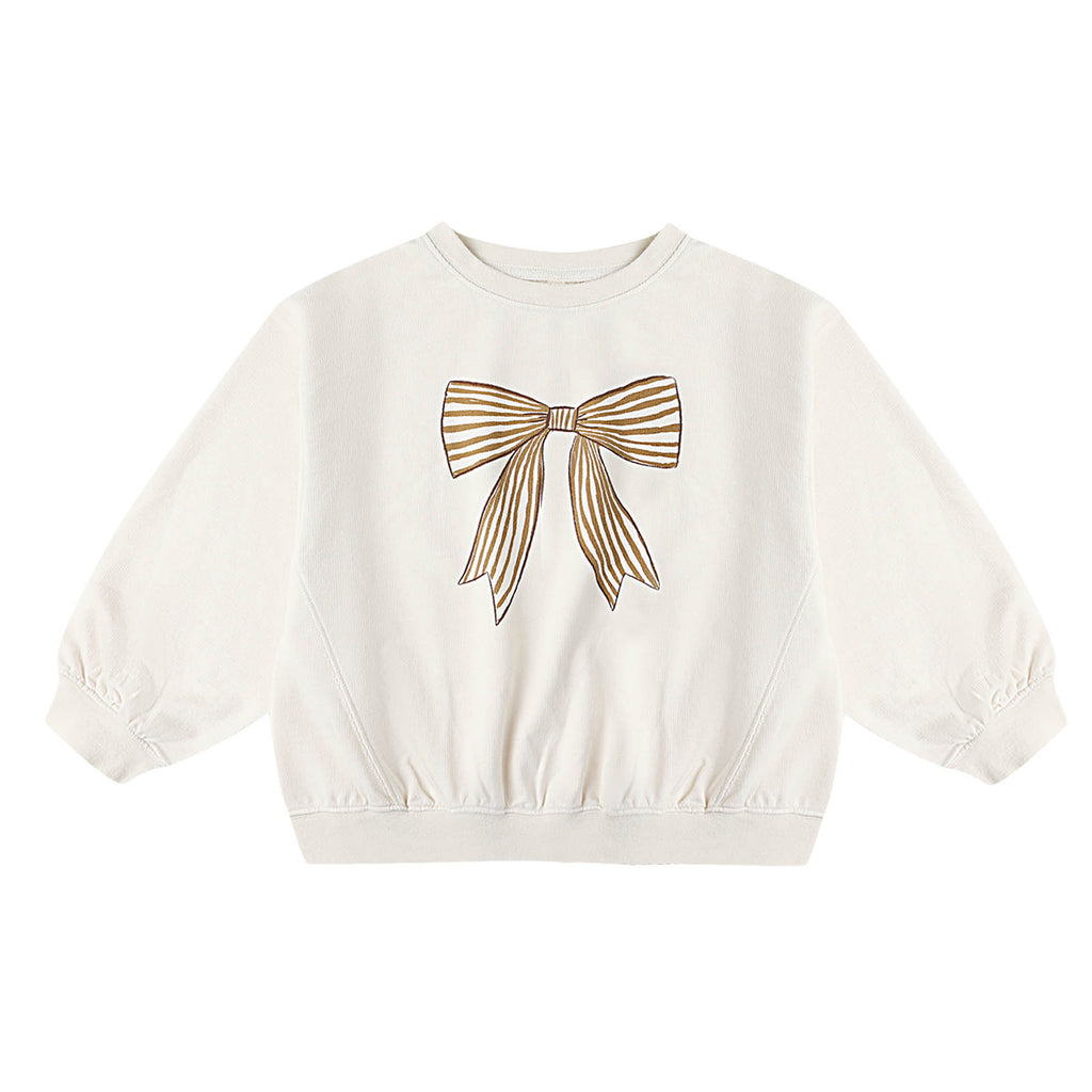 Oversized Sweatshirt - Bow