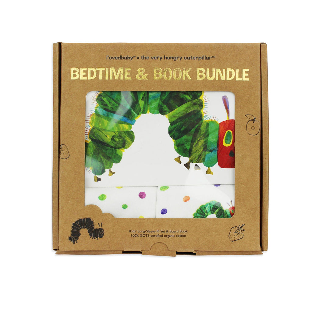 Bedtime & Book Bundle In Caterpillar (BOX SET)-GIFTS-L'ovedbaby-Joannas Cuties