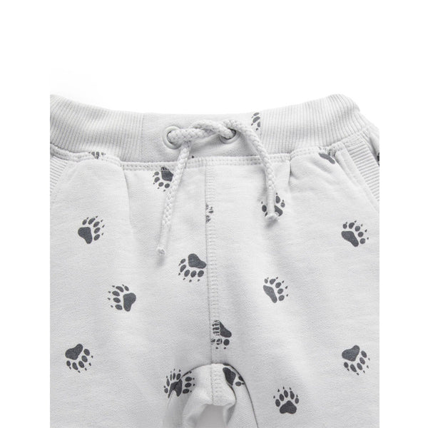 Paw Print Slouchy Track Pants