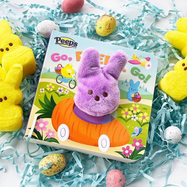 Peeps Go, Peeps, Go! Easter Finger Puppet Board Book