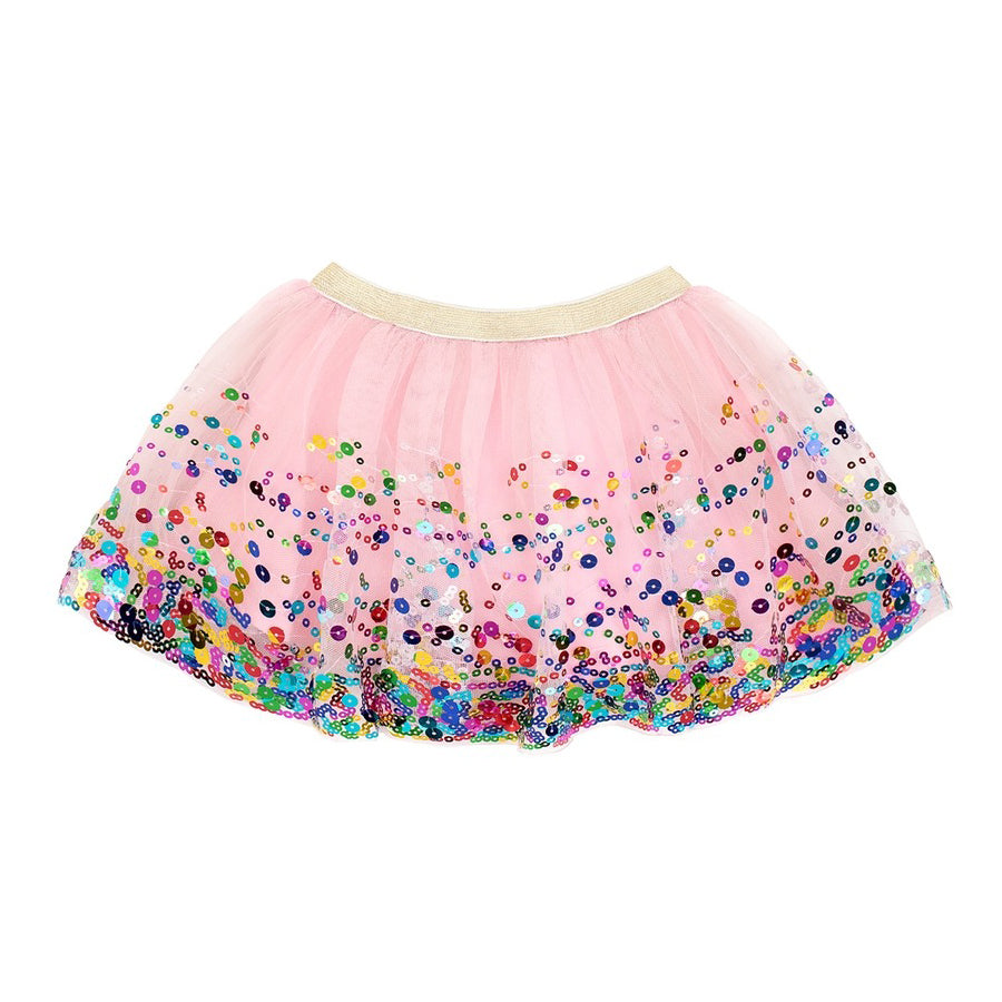 Pink Confetti Tutu-DRESSES & SKIRTS-Sweet Wink-Joannas Cuties