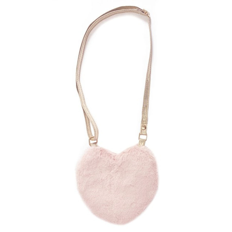 Pink Love Heart Bag-PURSES-Rockahula Kids-Joannas Cuties