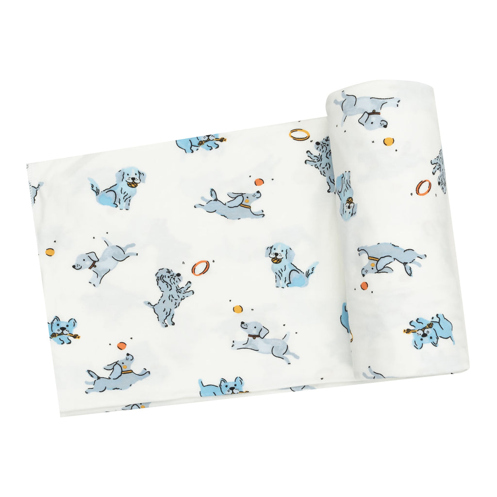 Playful Puppies - Swaddle Blanket