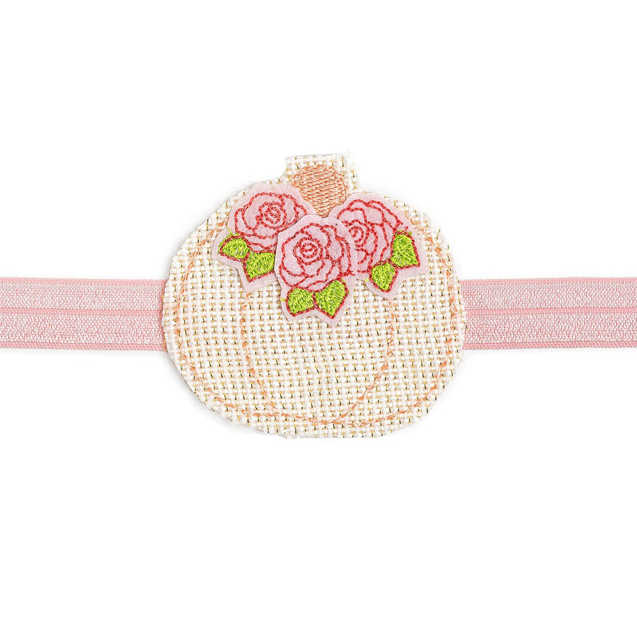 Pumpkin Flower Baby Headband-HEADBANDS-Sweet Wink-Joannas Cuties