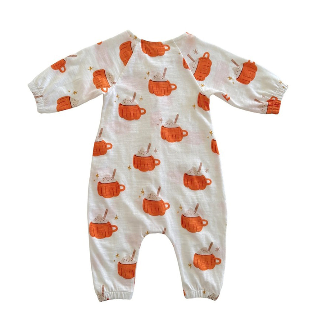 Pumpkin Mug - Organic Long Sleeve Bay Jumpsuit