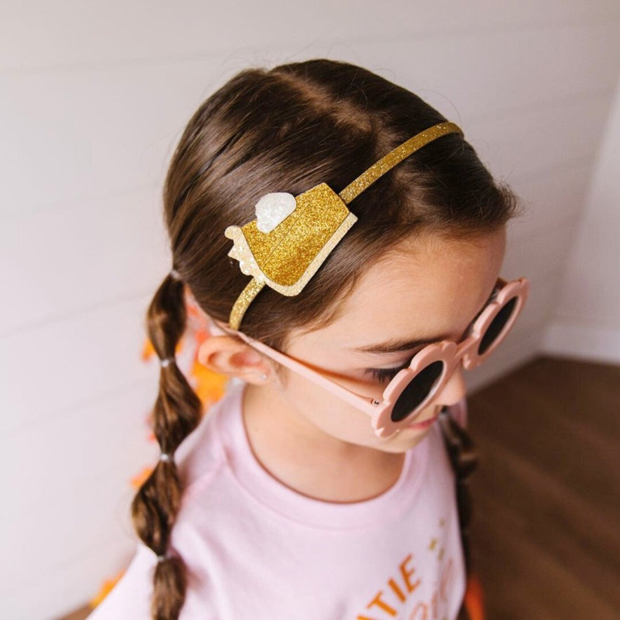 Pumpkin Pie Thanksgiving Headband - Kids Headband-HEADBANDS-Sweet Wink-Joannas Cuties