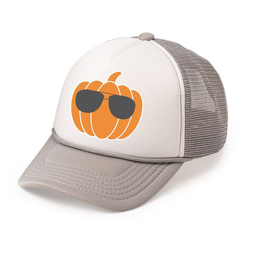 Pumpkin Shades Trucker Hat-SUN HATS-Sweet Wink-Joannas Cuties