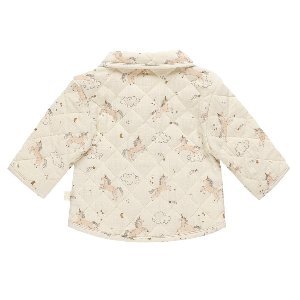 Quilted Jacket - Unicorns