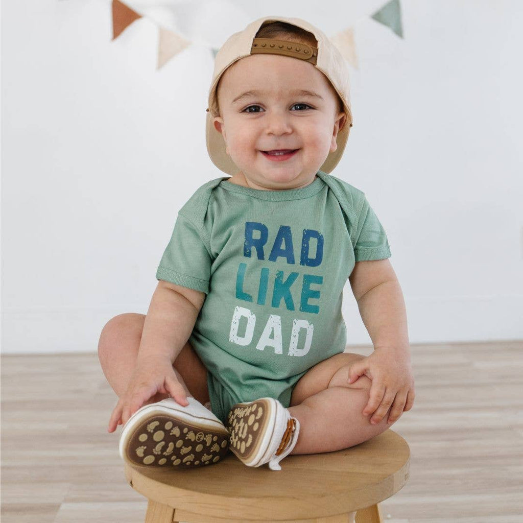 Rad Like Dad Short Sleeve Bodysuit