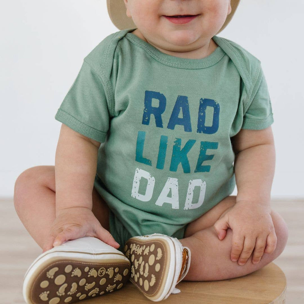Rad Like Dad Short Sleeve Bodysuit