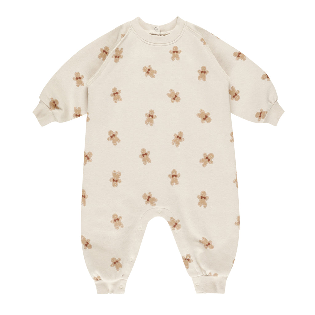 Raglan Jumpsuit - Gingerbread