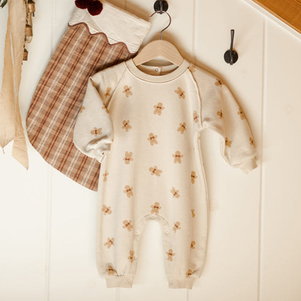 Raglan Jumpsuit - Gingerbread