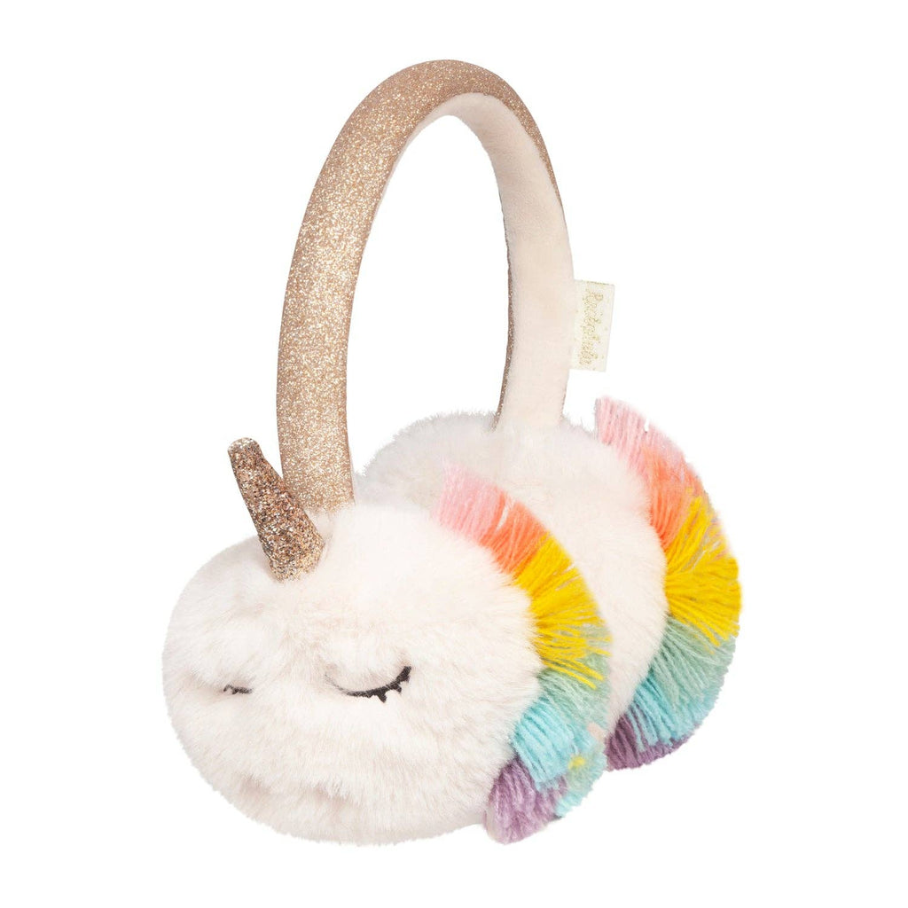 Rainbow Unicorn Earmuffs-Rockahula Kids-Joannas Cuties