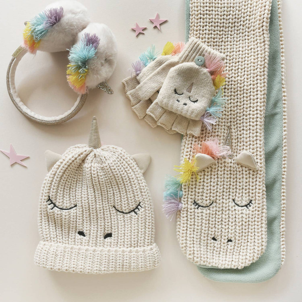 Rainbow Unicorn Earmuffs-Rockahula Kids-Joannas Cuties