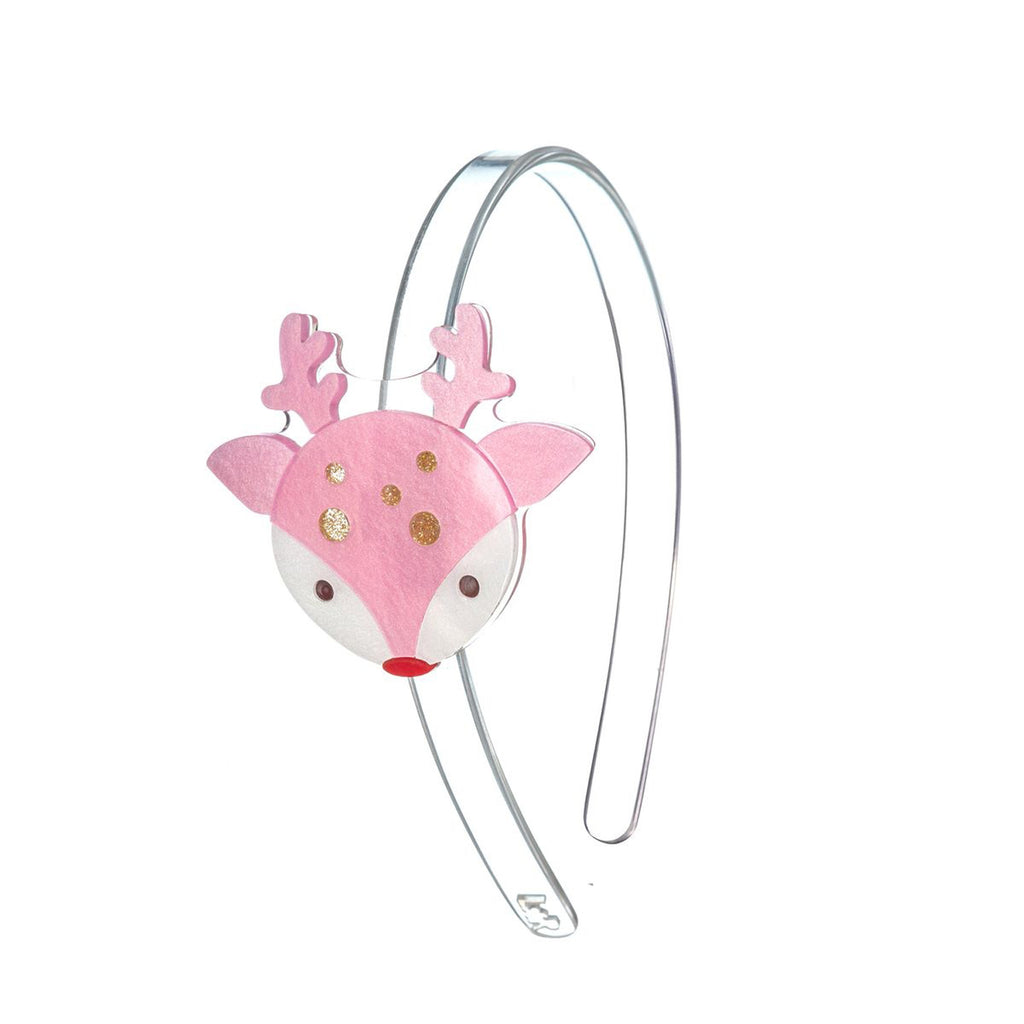 Reindeer Pink Headband