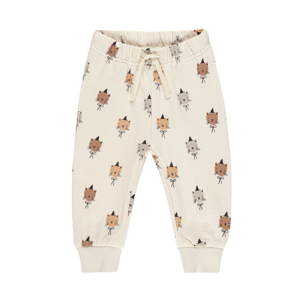 Relaxed Fleece Sweatpant  - Cats