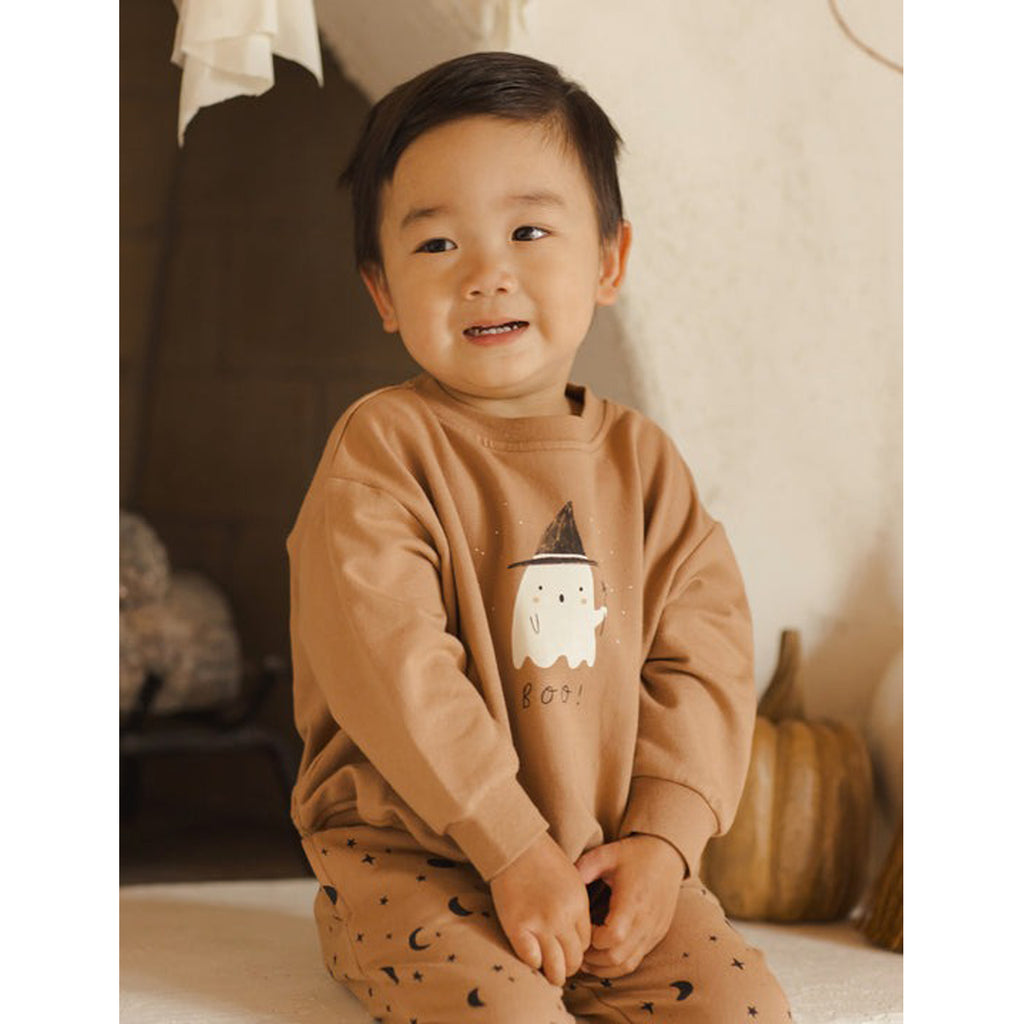 Relaxed Fleece Sweatshirt - Boo