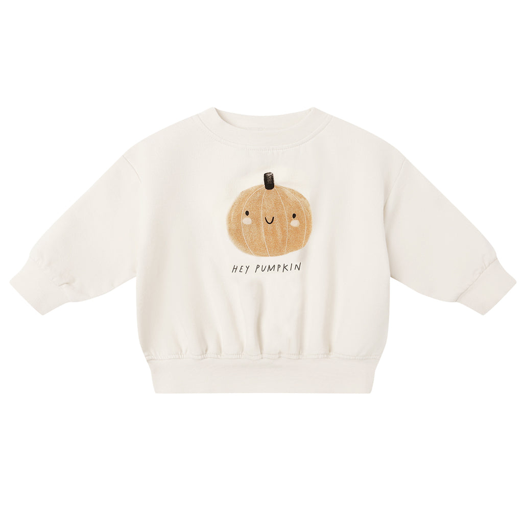 Relaxed Fleece Sweatshirt - Pumpkin