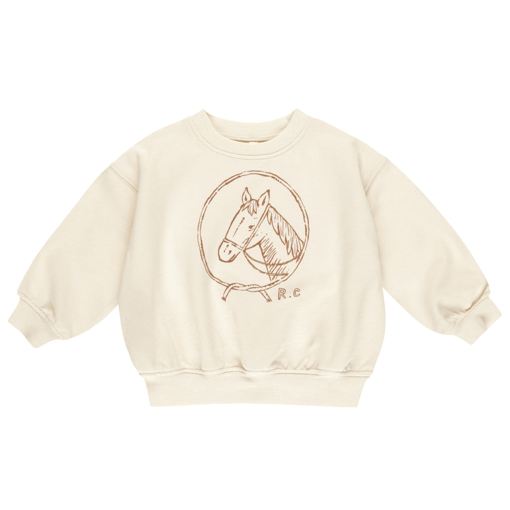 Relaxed Sweatshirt - Horse