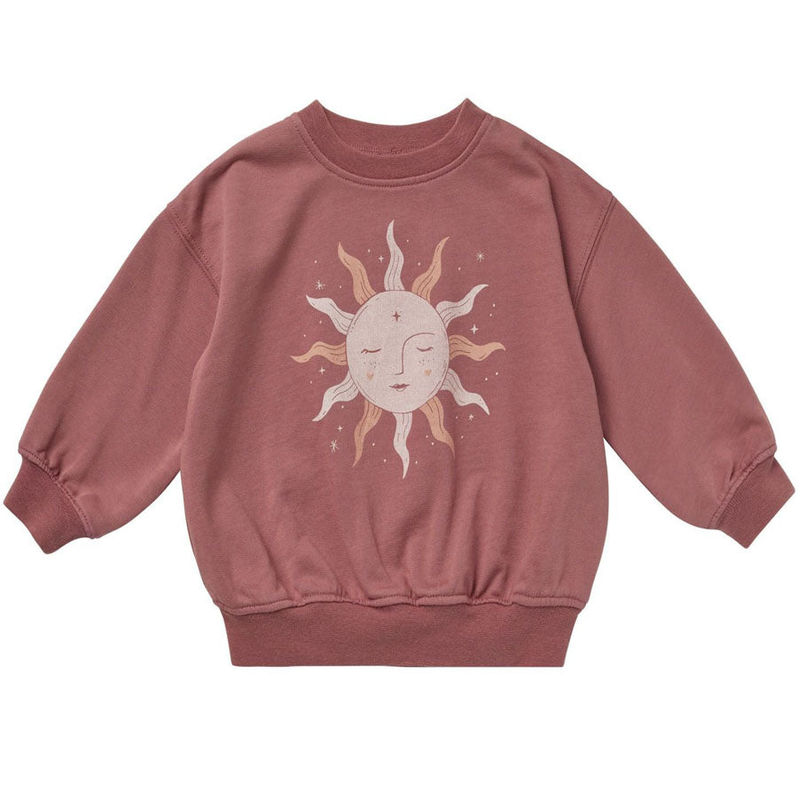 Relaxed Sweatshirt - Sun-SWEATSHIRTS & HOODIES-Rylee + Cru-Joannas Cuties