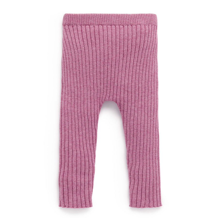 Rib Knit Leggings-BOTTOMS-Purebaby-Joannas Cuties