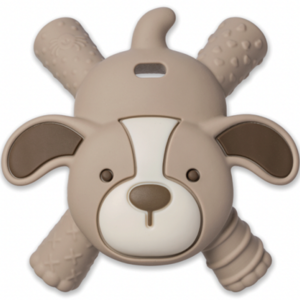 Ritzy Teether™ Baby Molar Teether - Puppy