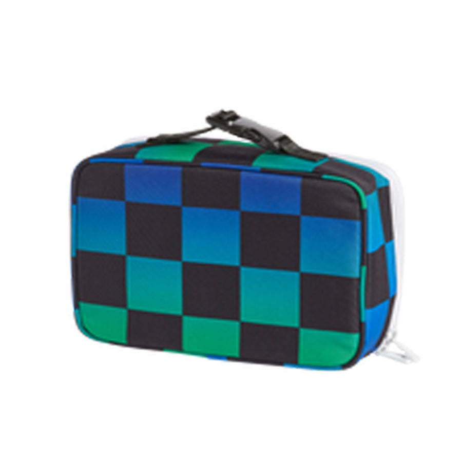 Rodgers Lunch Box - Blue Checkerboard-BACKPACKS, PURSES & LUNCHBOXES-State-Joannas Cuties