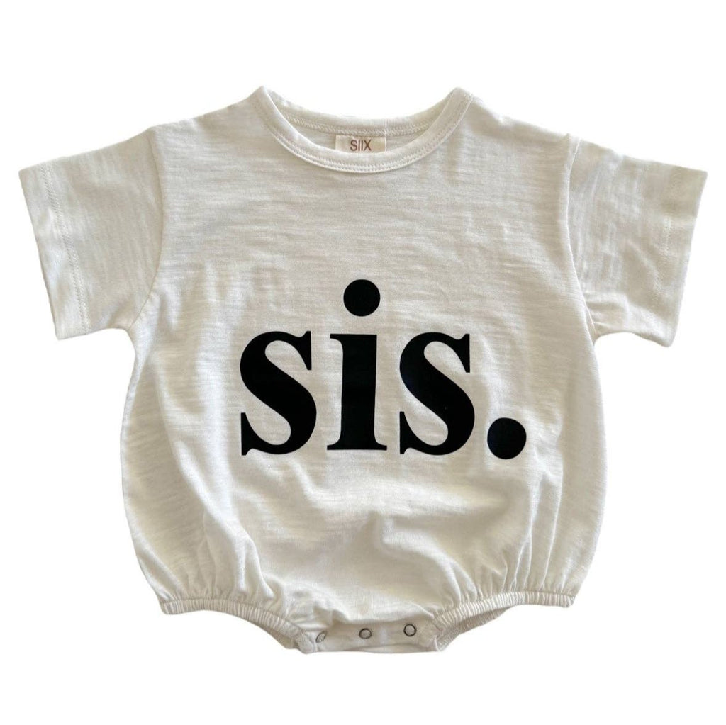 SIS Black / Organic Graphic T-Shirt Bubble