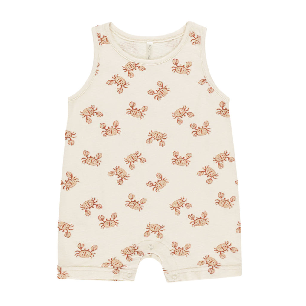 Sleeveless One-Piece - Crabs