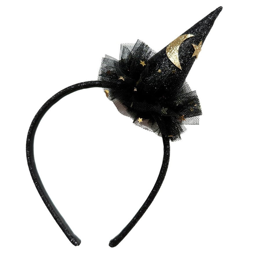 Sparkle Witches Hat Headband-HEADBANDS-Rockahula Kids-Joannas Cuties