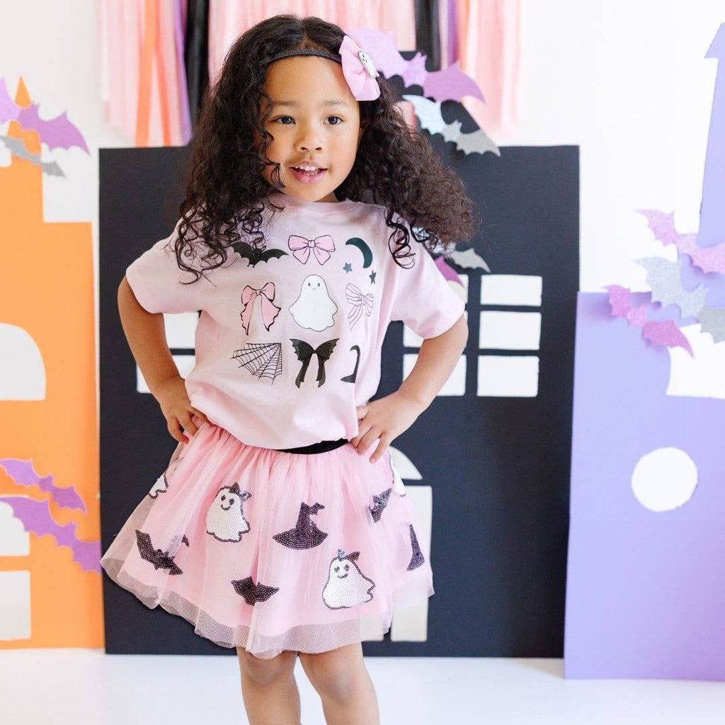 Spooky Babe Sequin Halloween Tutu