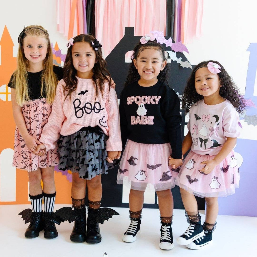 Spooky Babe Sequin Halloween Tutu