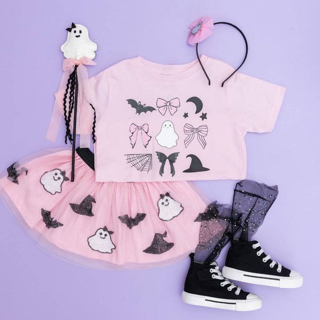 Spooky Babe Sequin Halloween Tutu