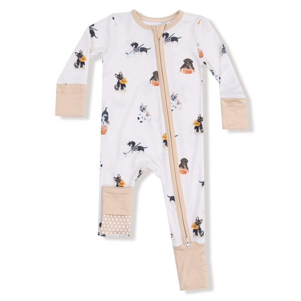 Sporty Puppies - Convertible Romper